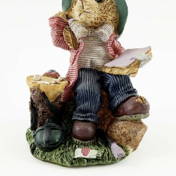 "K's Collection" Ceramic Bear Figurine, "Getting Ready to Paint". 5" x 3"  VGC! - Picture 7 of 7